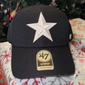 47 Brand Black Dallas Cowboys Cap with White Star